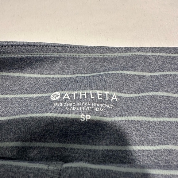 Athleta Striped Crop Leggings – Women’s Small - Picture 4 of 5